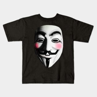 Fawkes Mask Kids T-Shirt